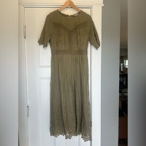 Roolee Green Dress